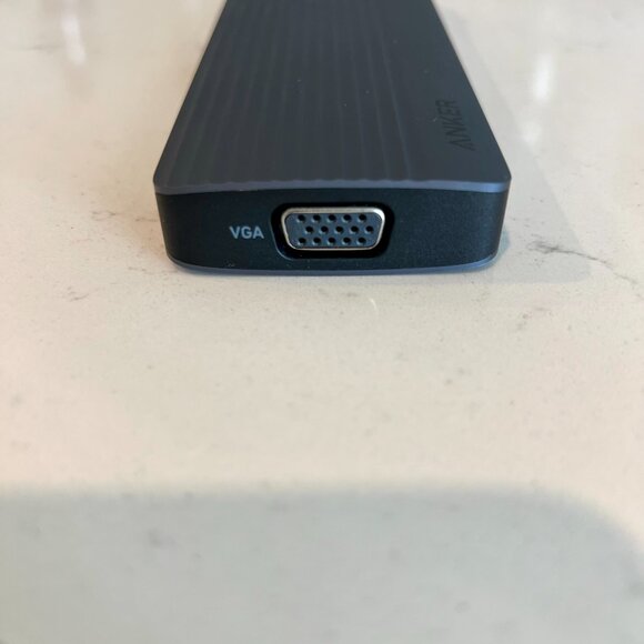 Anker 14-in-1 USB C Hub Laptop Docking Station Triple Display 4K HDMI 1080P VGA - Picture 7 of 14